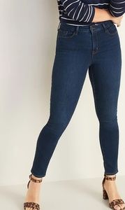 Mid Rise Dark Wash Pop Icon Skinny